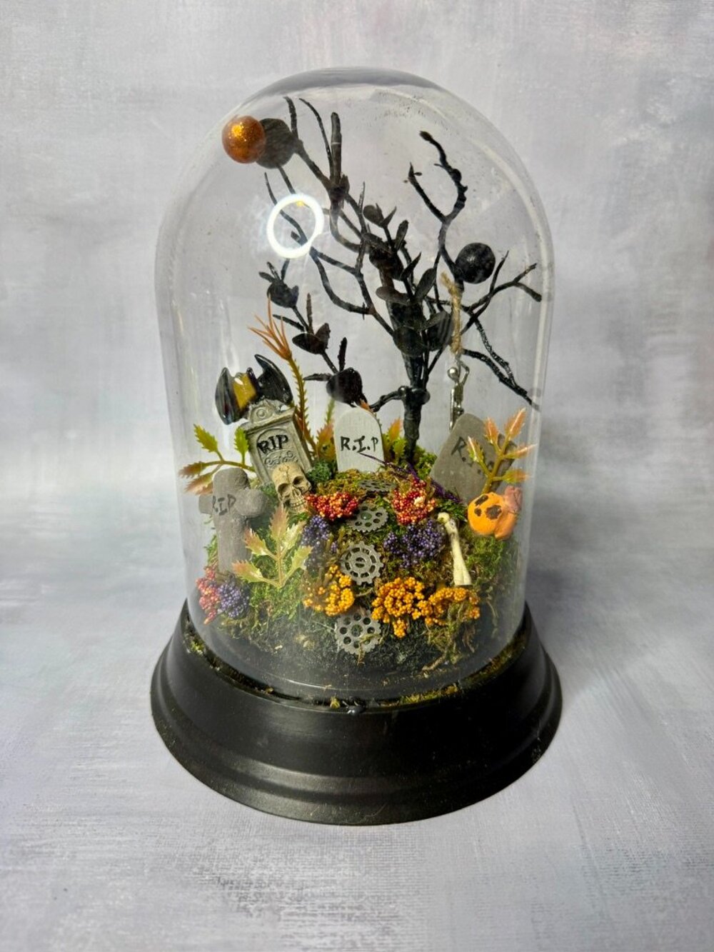 Hobbyist Made Halloween Cloche